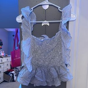 Ruffle top